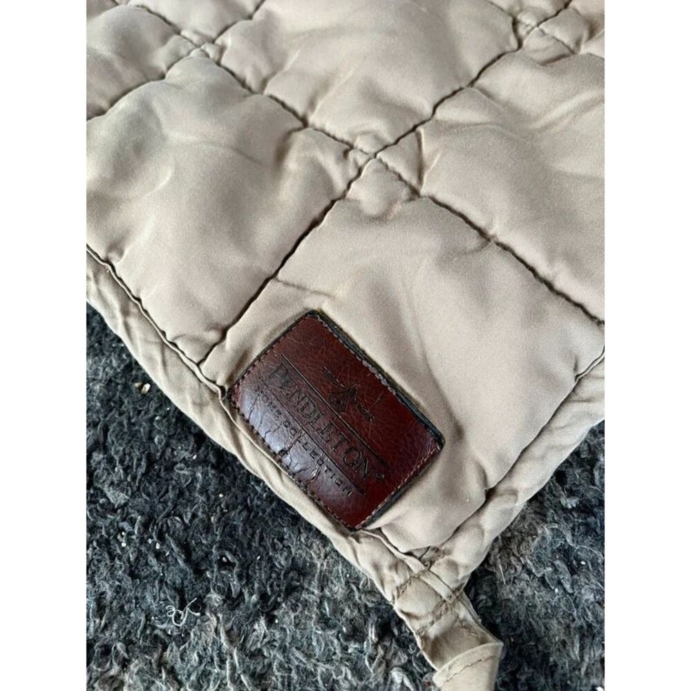 Pendleton weighted blanket tan